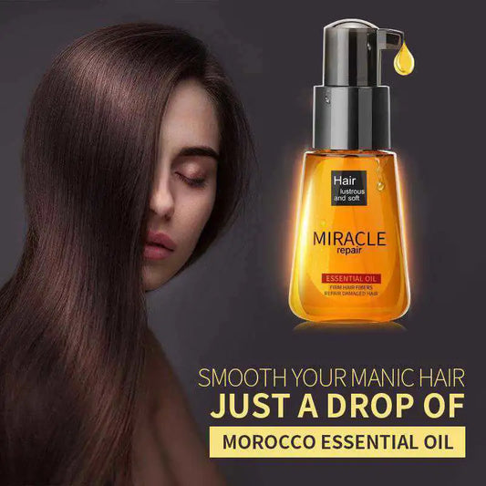 Silky Shine Hair Oil for Frizz-Free Finish