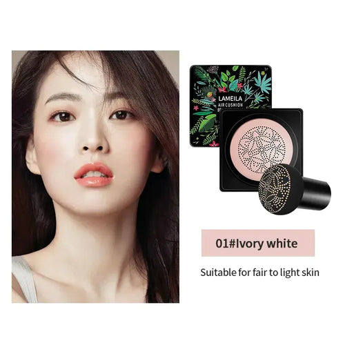 Air Cushion BB Cream Foundation with High Coverage Concealer
