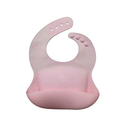 Baby Food-Grade Silicone Bib with Waterproof Design