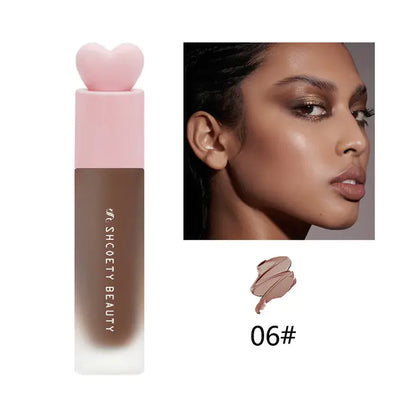 1pc SHCOETY Liquid Foundation Oil Control Makeup Cream