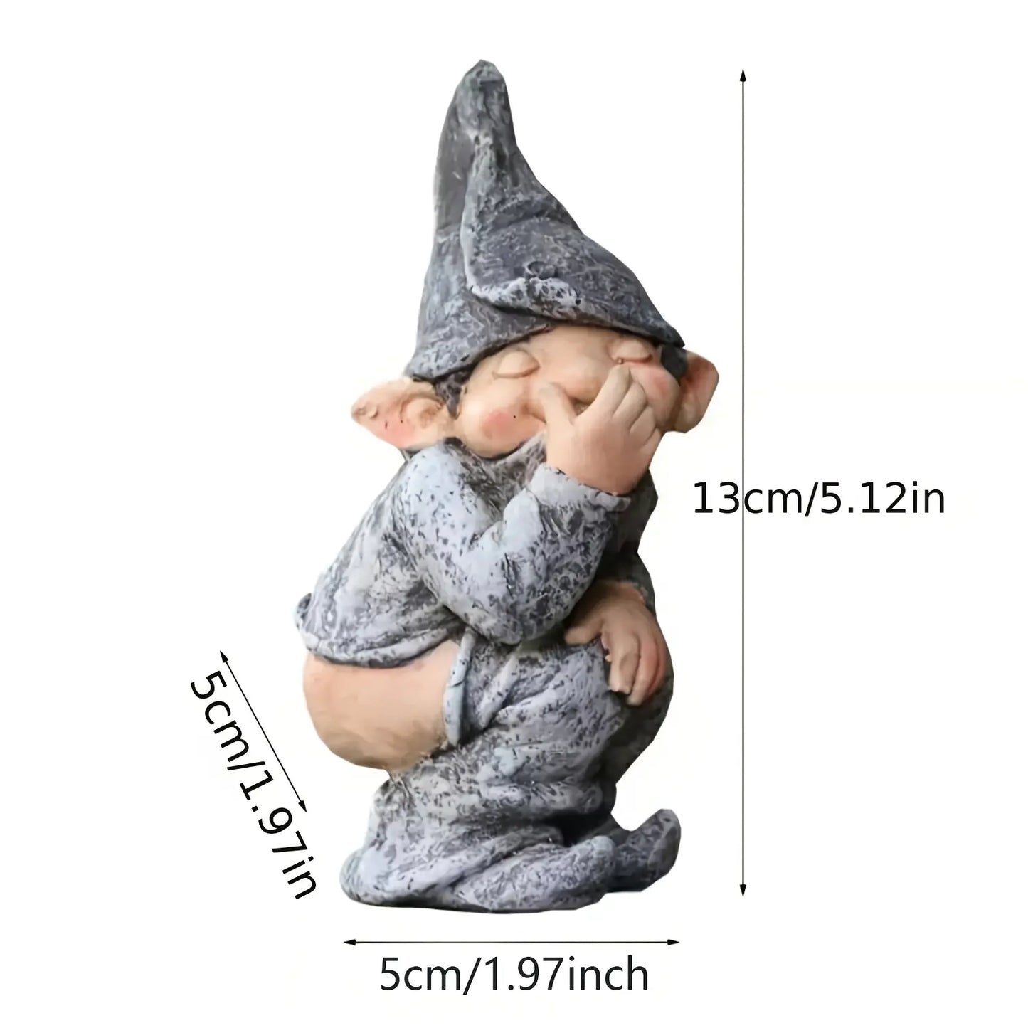 Charming Garden Gnome Outdoor Statue