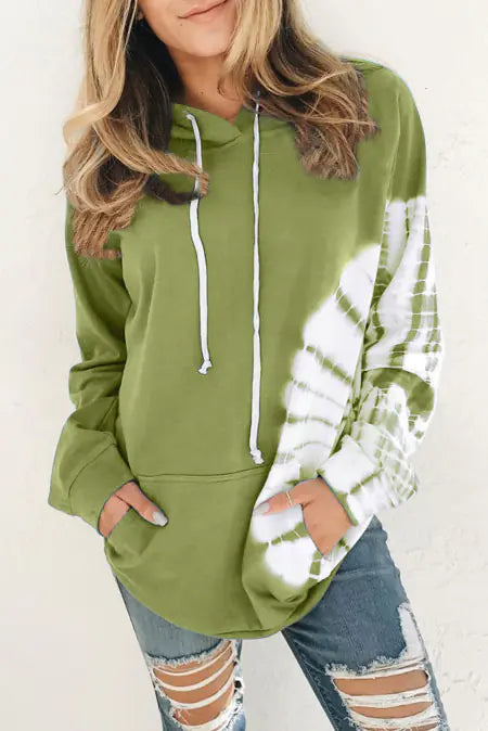 Casual Printed Long Sleeve Hoodie