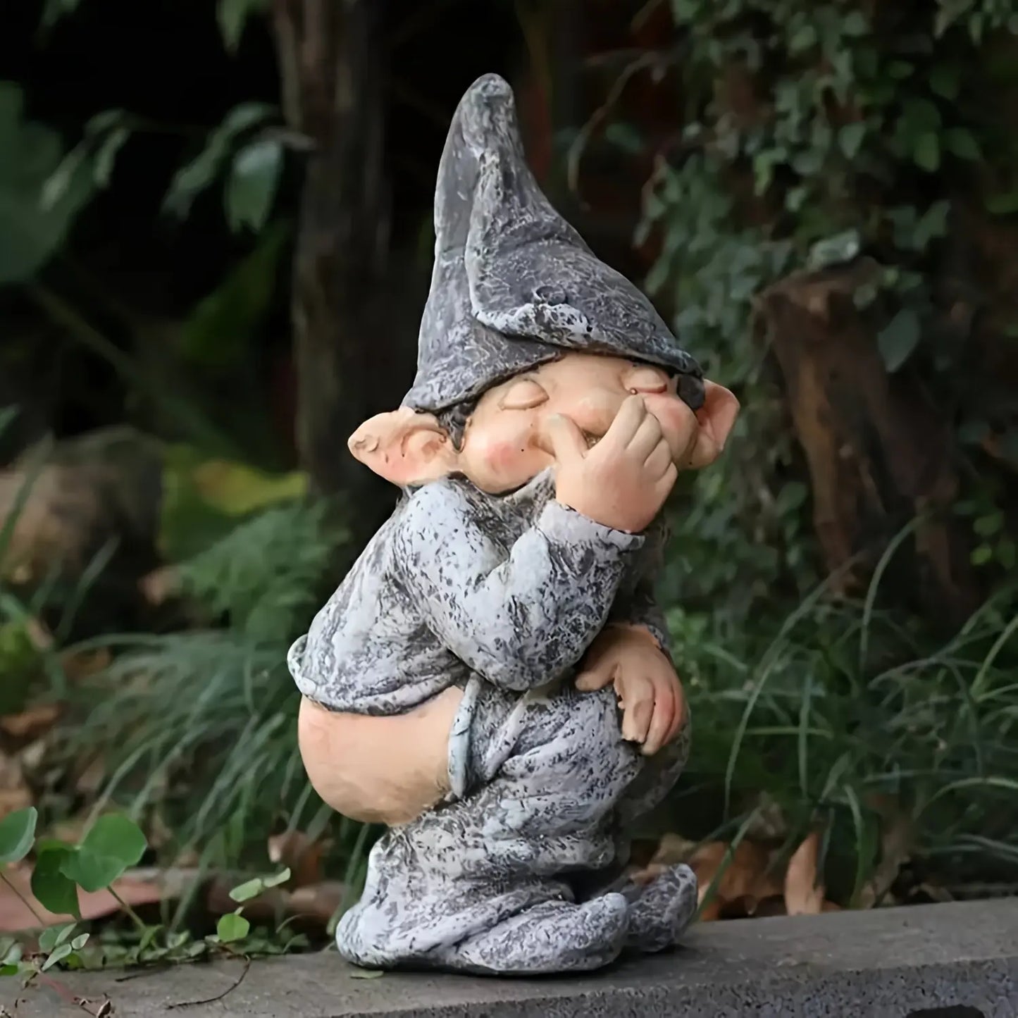 Charming Garden Gnome Outdoor Statue