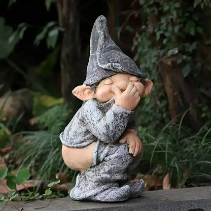 Charming Garden Gnome Outdoor Statue