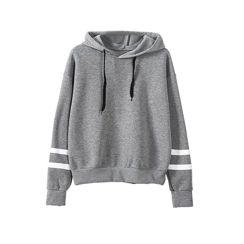 Autumn Winter Hooded Loose Long Sleeve Sweatshirt