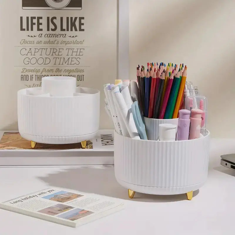 360-Degree Desk Organizer