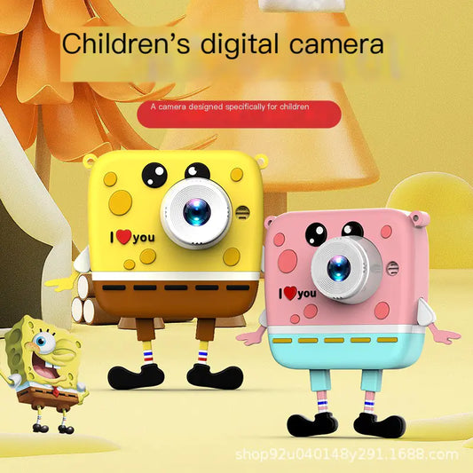 Kids' HD Dual Lens Cartoon Camera