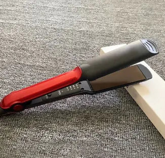 2-in-1 Hair Straightener and Curler for Home Use