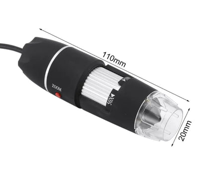 Compact 500X High-Precision Microscope Camera