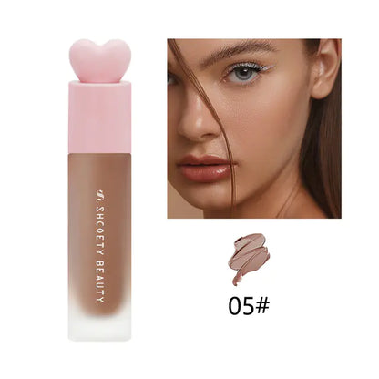 1pc SHCOETY Liquid Foundation Oil Control Makeup Cream