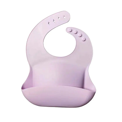 Baby Food-Grade Silicone Bib with Waterproof Design