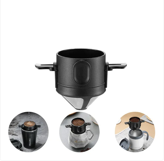 Stainless Steel Reusable Coffee Filter Cup