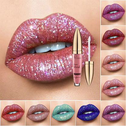 Matte Shimmer Glitter Liquid Lipstick