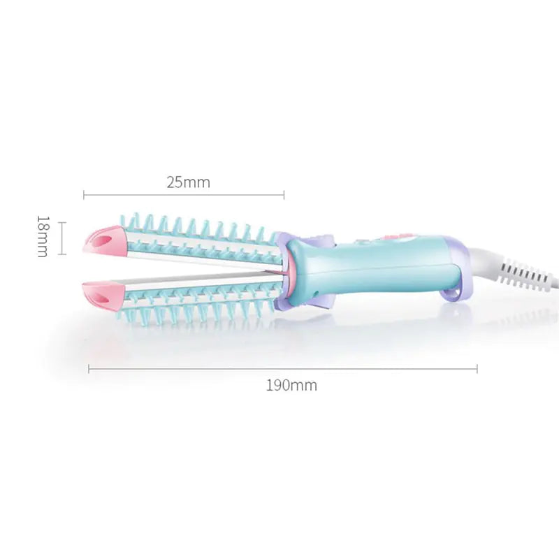 2 in 1 Mini Ceramic Curling Iron