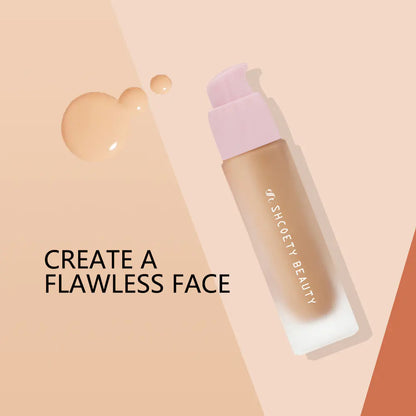 1pc SHCOETY Liquid Foundation Oil Control Makeup Cream