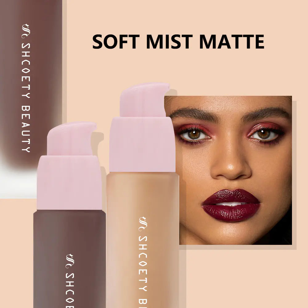 1pc SHCOETY Liquid Foundation Oil Control Makeup Cream